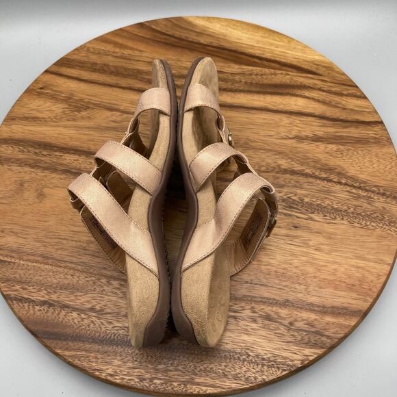 Vionic Misa Sandals Womens Size 8 Rose Gold Casual Comfort Walking Shoes Slides - Picture 6 of 8